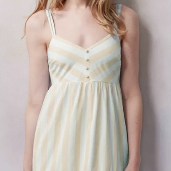 New LC Lauren Conrad voile button front tank style maxi dress XXL 20 22 - Picture 4 of 5